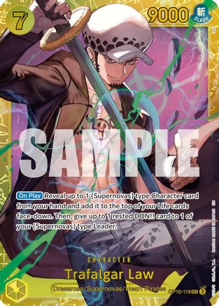 Trafalgar Law - OP10-119 (Reprint) [Premium Booster -The Best- Vol. 2] Secret Rare