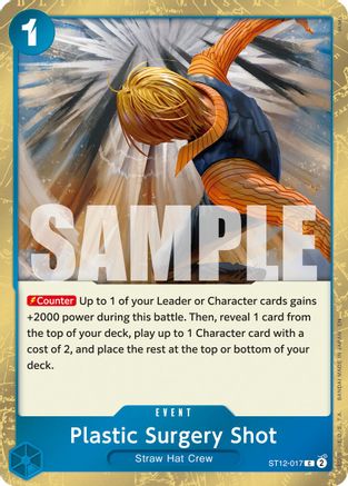 Plastic Surgery Shot - ST12-017 (Pirate Foil) [Premium Booster -The Best- Vol. 2] Common