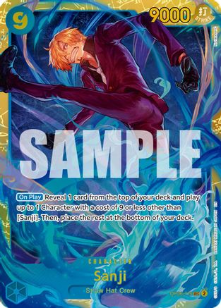 Sanji - OP06-119 (Reprint) [Premium Booster -The Best- Vol. 2] Secret Rare