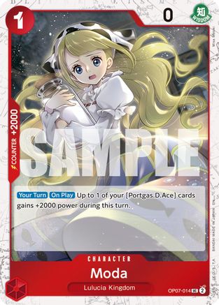 Moda (Pirate Foil) [Premium Booster -The Best- Vol. 2] Uncommon