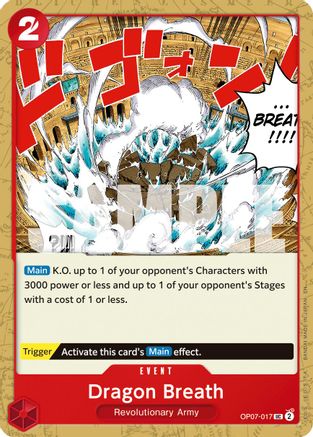Dragon Breath (Reprint) [Premium Booster -The Best- Vol. 2] Uncommon
