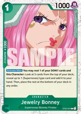 Jewelry Bonney - ST02-007 (Pirate Foil) [Premium Booster -The Best- Vol. 2] Common
