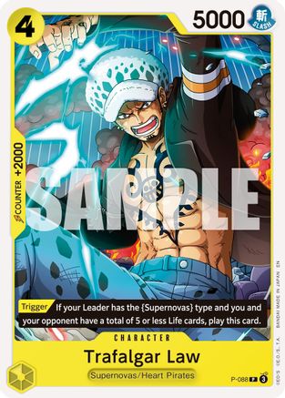 Trafalgar Law -  P-088 (Reprint) [Premium Booster -The Best- Vol. 2] Promo