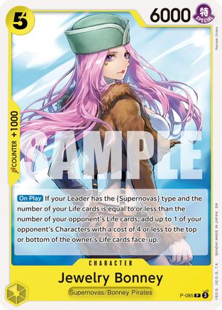 Jewelry Bonney - P-085 (Reprint) [Premium Booster -The Best- Vol. 2] Promo