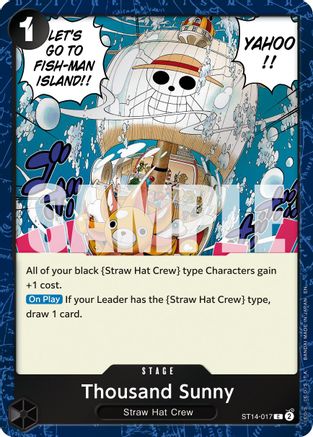 Thousand Sunny (Pirate Foil) [Premium Booster -The Best- Vol. 2] Common