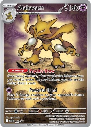Alakazam 009 [ME Mega Evolution Promo] (Holofoil)