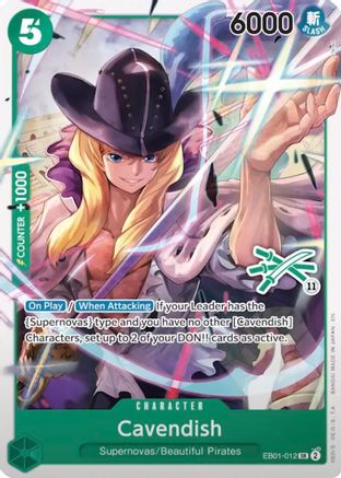 Cavendish (Zoro Deck) [Learn Together Deck Set] Super Rare