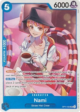 Nami - OP11-054 [Learn Together Deck Set] Super Rare