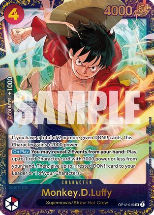 Monkey.D.Luffy (Treasure Cup 2025) [One Piece Promotion Cards] Super Rare
