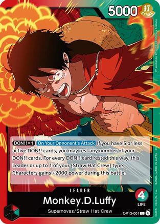 Monkey.D.Luffy (001) [Carrying On His Will] Leader