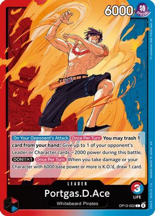 Portgas.D.Ace (002) [Carrying On His Will] Leader