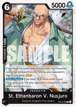 St. Ethanbaron V. Nusjuro [Carrying On His Will] Rare