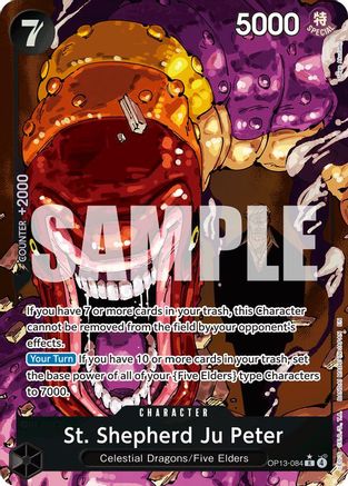 St. Shepherd Ju Peter (Alternate Art) [Carrying On His Will] Rare