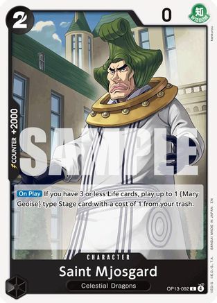 Saint Mjosgard [Carrying On His Will] Common