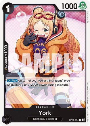 York [Carrying On His Will] Common