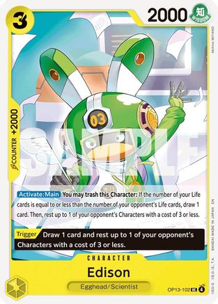 Edison [Carrying On His Will] Uncommon