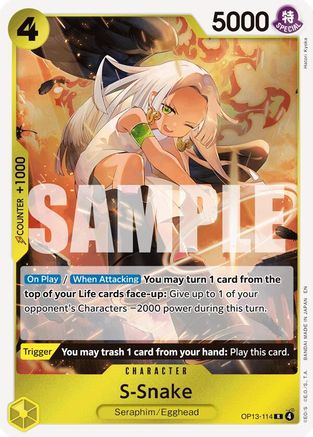 S-Snake [Carrying On His Will] Rare