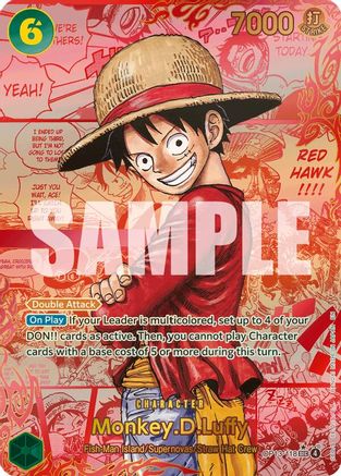 Monkey.D.Luffy (118) (3rd Anniversary) [Carrying On His Will] Secret Rare