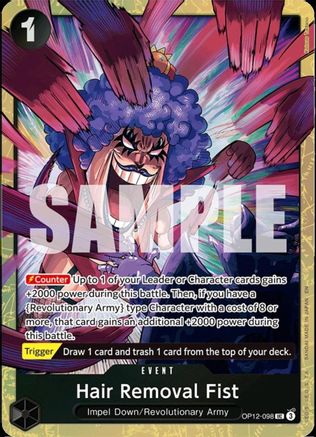 Hair Removal Fist (Premium Card Collection -Best Selection Vol. 5-) [One Piece Promotion Cards] Uncommon