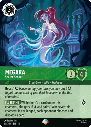 Megara - Secret Keeper (Epic) (213/204) Whispers in the Well ()