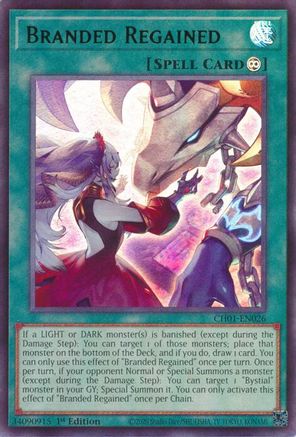 Branded Regained [CH01-EN026] Ultra Rare