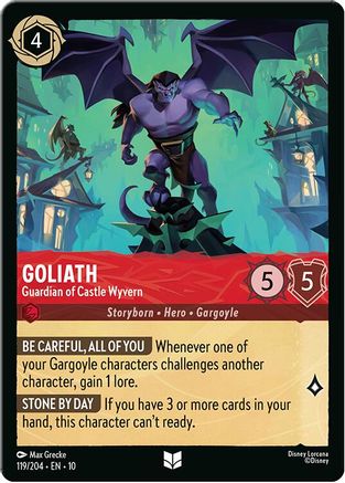 Goliath - Guardian of Castle Wyvern (119/204) Whispers in the Well (Cold Foil)