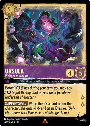 Ursula - Whisper of Vanessa (59/204) Whispers in the Well (Cold Foil)