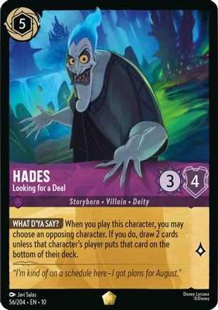 Hades - Looking for a Deal (56/204) Whispers in the Well (Non-Foil)