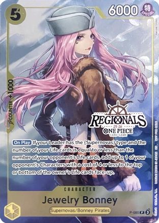 Jewelry Bonney (CS 25-26 Regionals Textured Chase Promo) [One Piece Promotion Cards] Promo