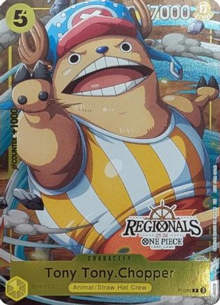Tony Tony.Chopper (CS 25-26 Regionals Textured Chase Promo) [One Piece Promotion Cards] Promo