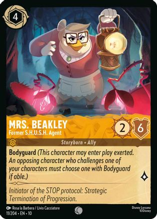 Mrs. Beakley - Former S.H.U.S.H. Agent (11/204) Whispers in the Well (Non-Foil)