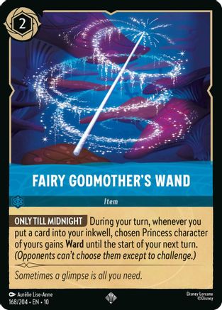 Fairy Godmother's Wand (168/204) Whispers in the Well (Cold Foil)