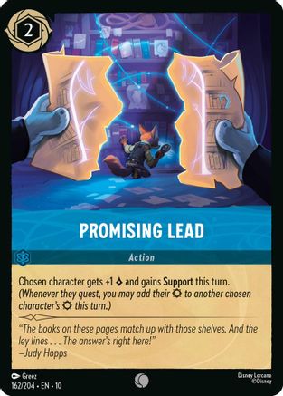 Promising Lead (162/204) Whispers in the Well (Cold Foil)