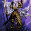 The Wandering Emperor // The Wandering Emperor (ANEO-049) - Neon Dynasty Art Series (Borderless)