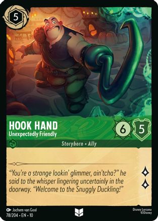 Hook Hand - Unexpectedly Friendly (78/204) Whispers in the Well (Non-Foil)