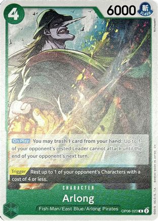 Arlong - OP06-023 [Learn Together Deck Set] Rare