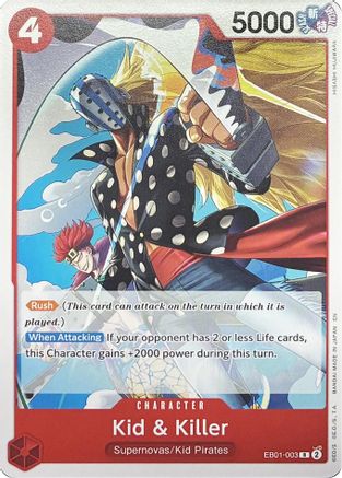 Kid & Killer - EB01-003 [Learn Together Deck Set] Rare