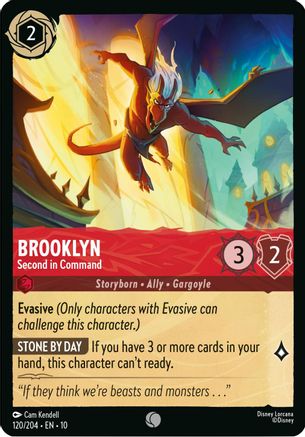 Brooklyn - Second in Command (120/204) Whispers in the Well (Cold Foil)