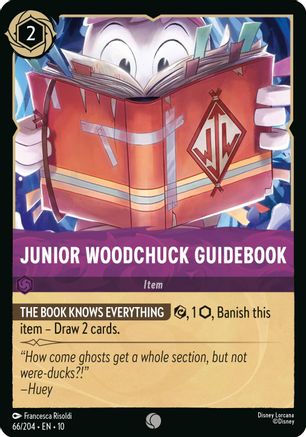 Junior Woodchuck Guidebook (66/204) Whispers in the Well (Cold Foil)