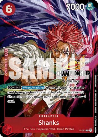 Shanks (CS 25-26 Event Pack Finalist Ver.) [One Piece Promotion Cards] Promo