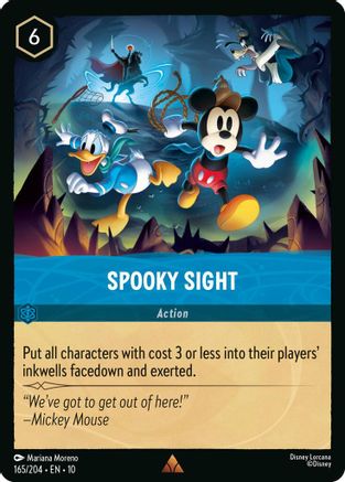 Spooky Sight (165/204) Whispers in the Well (Cold Foil)