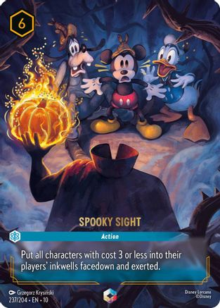 Spooky Sight (Enchanted) (237/204) Whispers in the Well ()