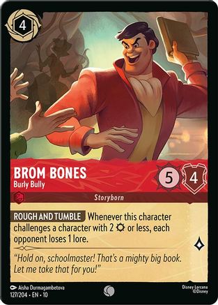 Brom Bones - Burly Bully (127/204) Whispers in the Well (Non-Foil)