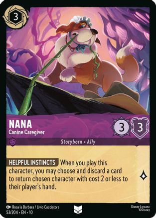 Nana - Canine Caregiver (53/204) Whispers in the Well (Non-Foil)