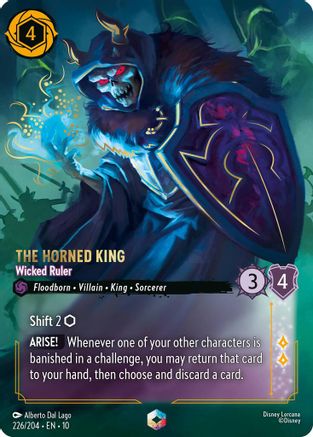 The Horned King - Wicked Ruler (Enchanted) (226/204) Whispers in the Well ()