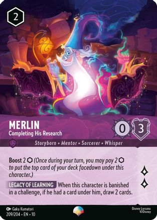 Merlin - Completing His Research (Epic) (209/204) Whispers in the Well ()