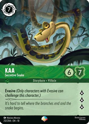 Kaa - Secretive Snake (Epic) (212/204) Whispers in the Well ()