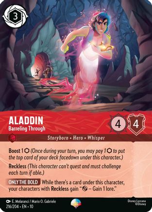 Aladdin - Barreling Through (Epic) (216/204) Whispers in the Well ()