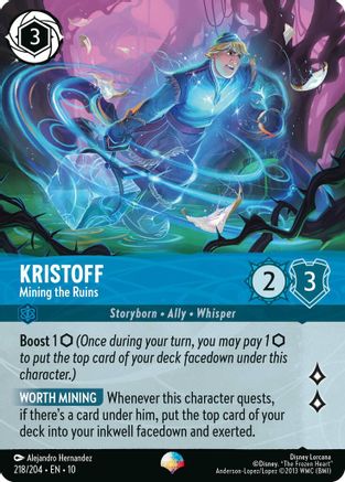 Kristoff - Mining the Ruins (Epic) (218/204) Whispers in the Well ()
