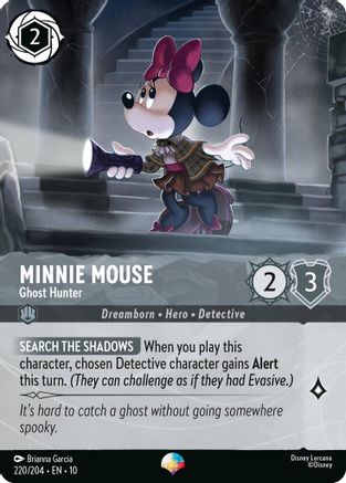 Minnie Mouse - Ghost Hunter (Epic) (220/204) Whispers in the Well ()